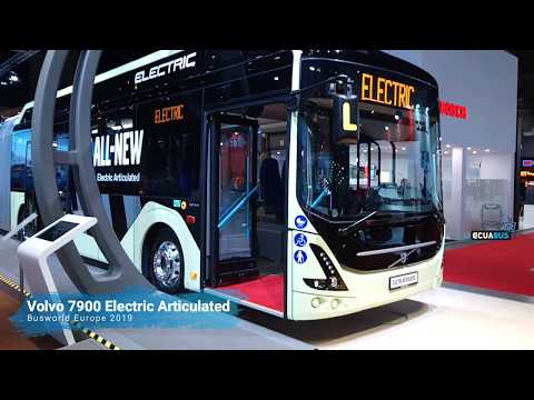 Volvo 7900 Electric Articulated in Busworld Europe 2019