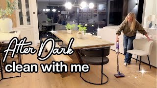 Trashed House Clean - After Dark Speed Clean with me | Emily Norris