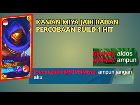 BUILD ALDOUS FULL DAMAGE ONE HIT MOBILELEGENDS 2022