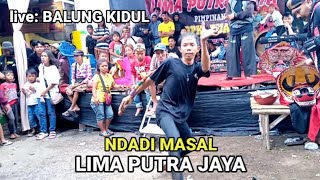 Download lagu JARANAN NDADI MASAL LIMA PUTRA JAYA LIVE BALUNG KOPI JEMBER TERBARU 2025 mp3
