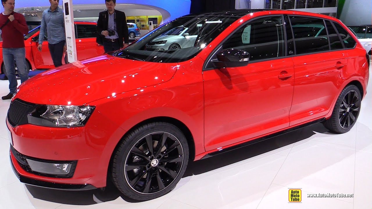 2015 Skoda Rapid Spaceback Monte Carlo - Exterior and Interior Walkaround - 2015 Geneva Motor Show