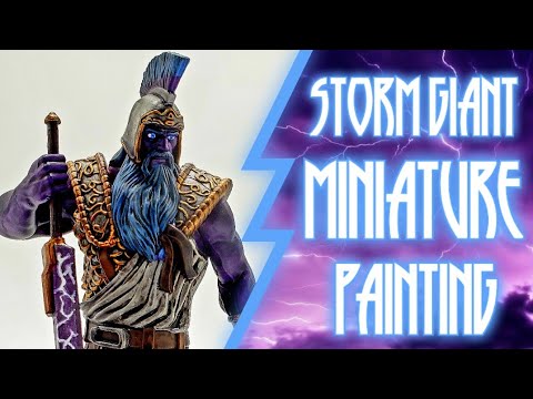 Storm Giant Miniature Painting!