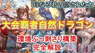 【シャドバ】最新の大会優勝自然ドラゴン！！絶妙構築で環境変化ものともせず！！隠された勝ち筋とは！！？