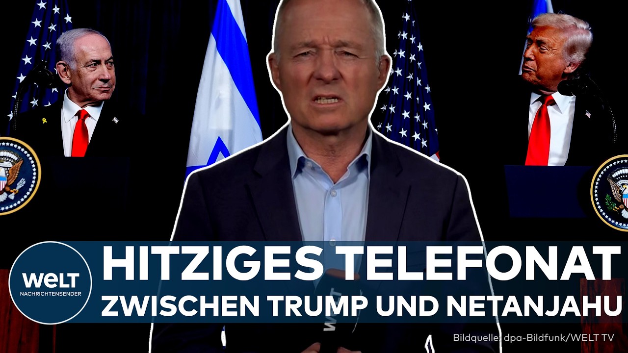 KRIEG IN NAHOST: Hitzige Auseinandersetzung! Trump und Netanjahu im Konflikt über Iran-Strategie