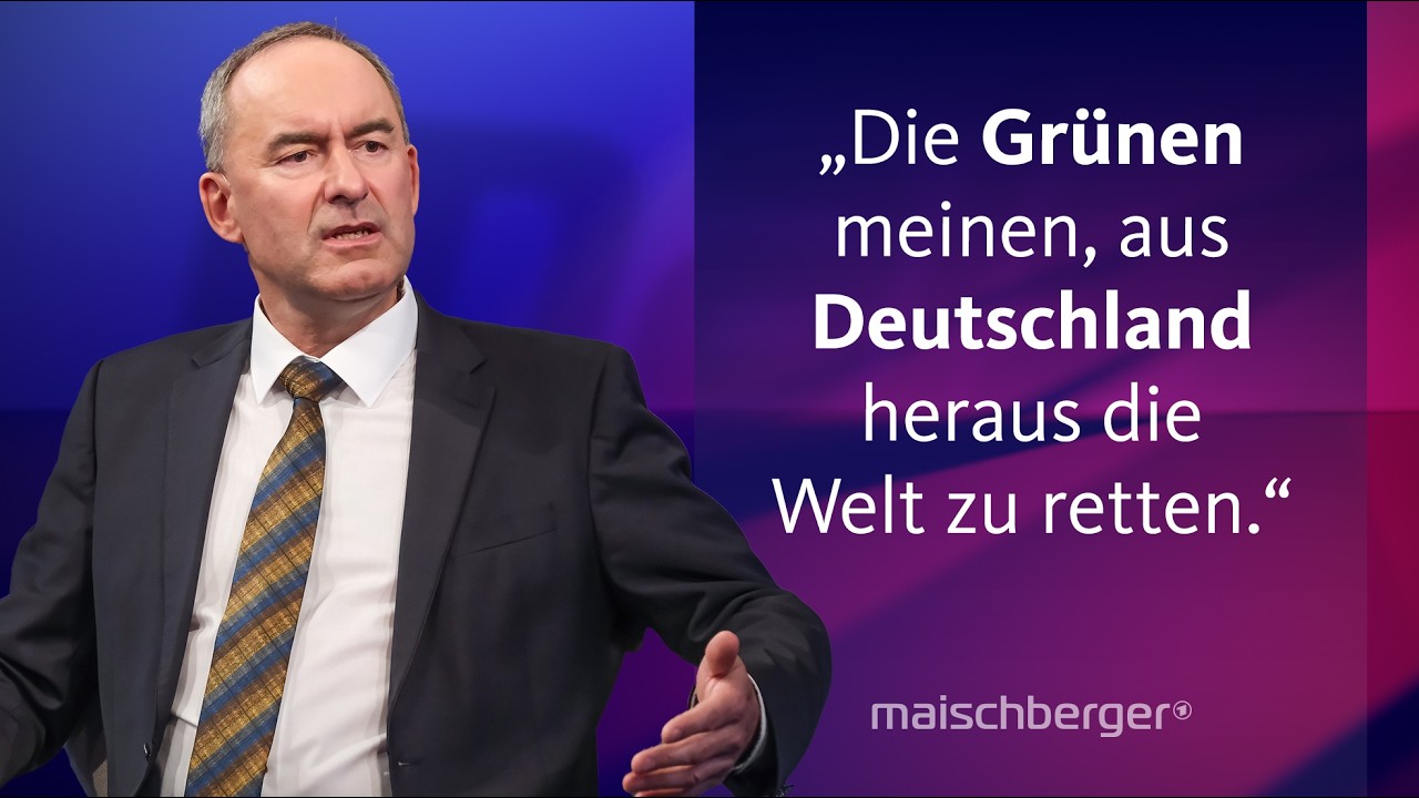 Hubert Aiwanger und Katharina Dröge diskutieren über Wirtschafts- & Migrationspolitik | maischberger