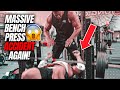 PR! 200 KG/440 LB BENCH PRESS x 23 REPS + MAJOR ACCIDENT WITH LARRY'S TRAINING PARTNER!