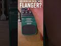 How weird can you get with Flanger? #shorts