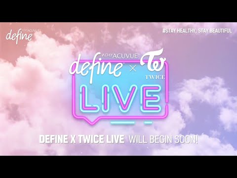 200620 Acuvue Define x TWICE