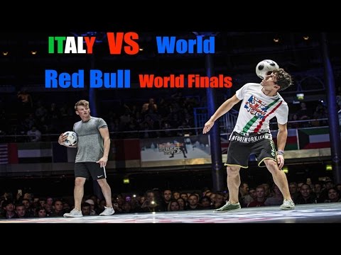 L'Italia ai mondiali di calcio freestyle RedBull : Gunther Celli