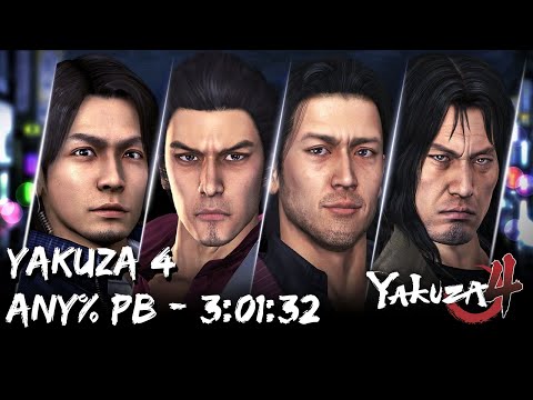 Any% Yakuza 4 PB - 3:01:32 THE END OF THE 50/50