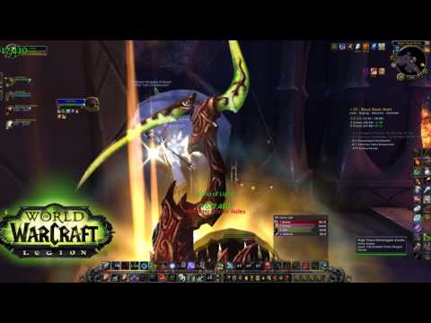 World Of Warcraft - Black Rock Hold +15 Mythic Keystone 1 chest (ilvl 900 Hunter pov)
