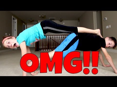 Couples Yoga Challenge With My Brother!! // SierraCreates