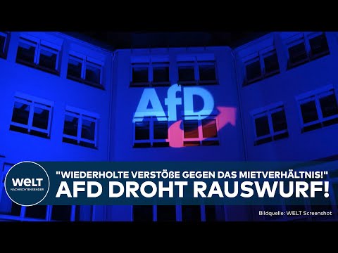 AFD: Räumungsklage! Vermieter stinksauer! Verliert Rechtsaußenpartei ihre Berliner Zentrale?