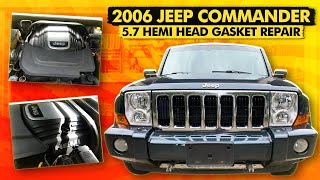 2006 Jeep Commander 5.7 Hemi Head Gasket Repair