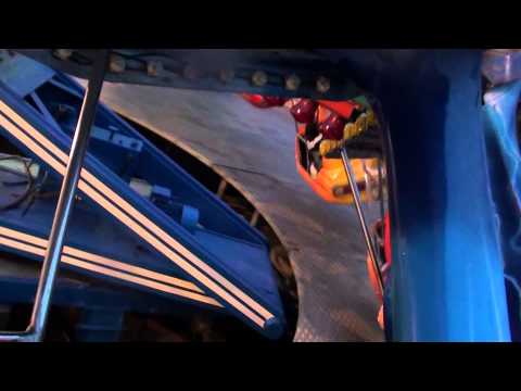 Cab view in avionasele care te centrifugheaza la Balci Shopping City Suceava - 21.06.2015