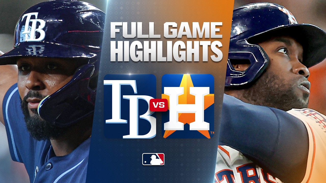 7월5일 탬파베이 휴스턴 MLB 하이라이트
