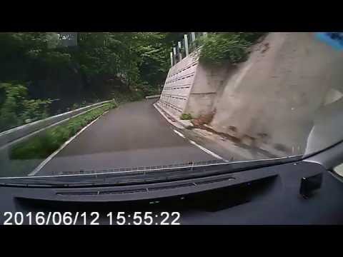 酷道299号　ありえない場所に急におばあちゃんが・・・・