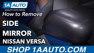 How to Replace Side Mirror 12-14 Nissan Versa