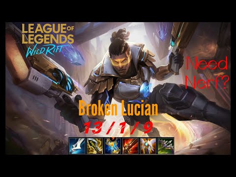 Broken Lucian | Lucian Mid Vs Yasuo Gameplay ( Runes & Build) | League of Legends: Wild Rift