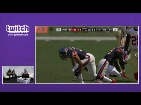 Gamescom 2016 Madden NFL 17 (Gameplay - Review - interview)