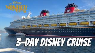 3 Day Baja Cruise | Disney Cruise Vlog