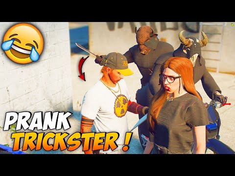 PRANK TRICKSTER LAGI PACARAN DIGANGGUIN ! (FUNNY MOMENTS) - GTA V ROLEPLAY INDONESIA