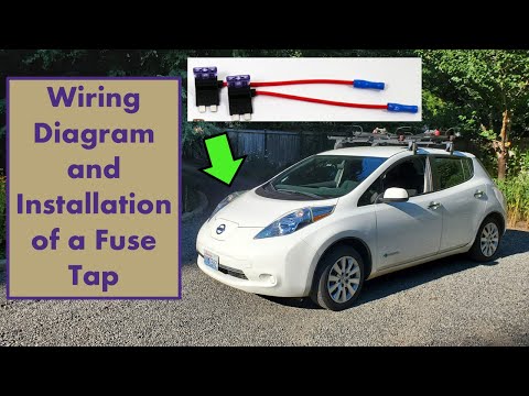 Wiring Diagram and Installation of a Fuse Tap
