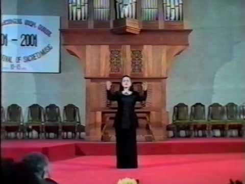 Anna Mayilyan.  Grigor Naregatsi Xc. -  A Bird (Resurrection song )