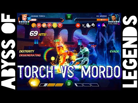 Abyss of Legends - Human Torch vs Mordo with a Little Help from Stealth Spidey - Path 2