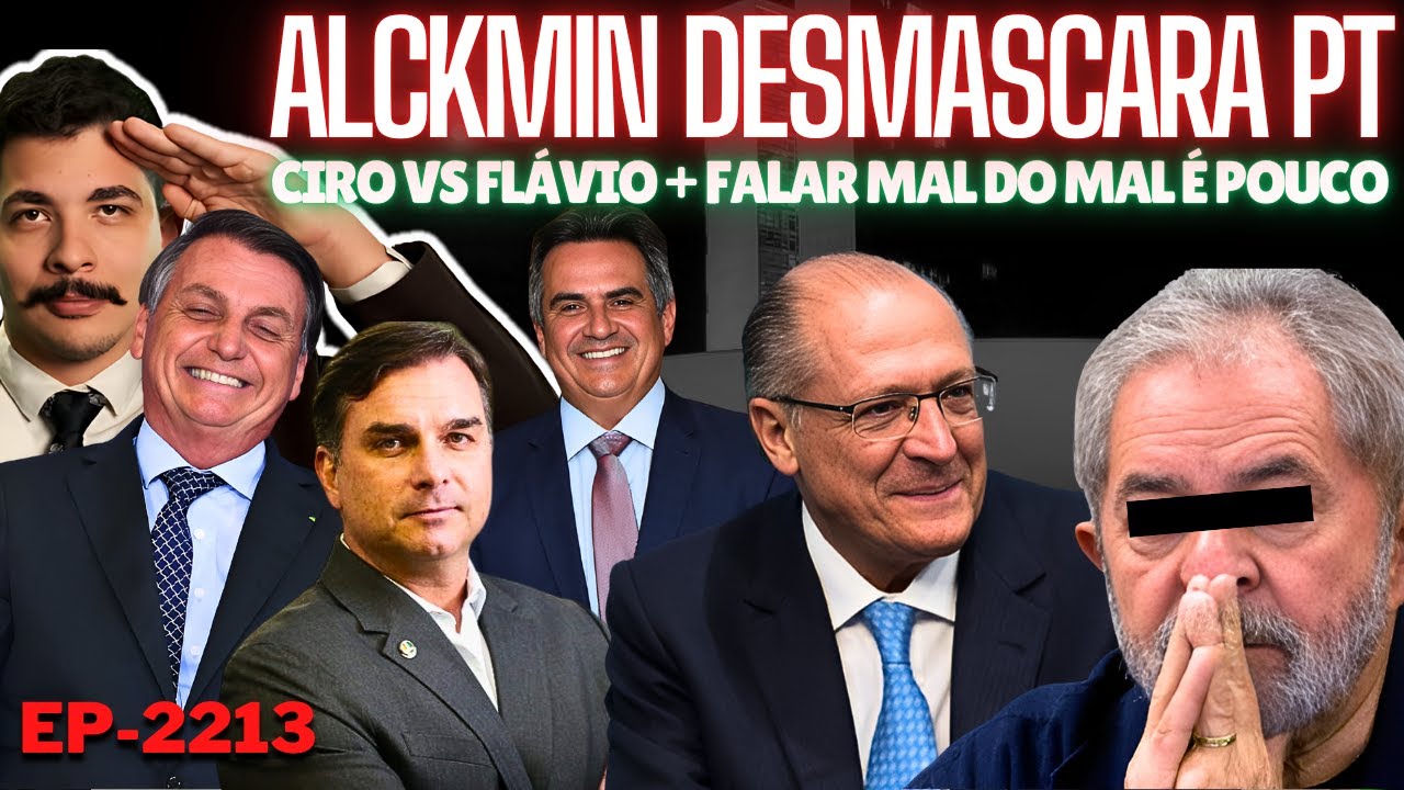 Alckmin DESMASCARA Lula e PT: Tarifaço PIOROU + Ciro Nogueira vs Flávio + Falar Mal do Mal é Pouco