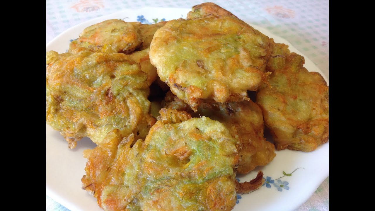 FRITTELLE DI FIORI DI ZUCCA