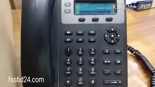How to Lock & Unlock Grandstream IP Phone l First Solution & Service