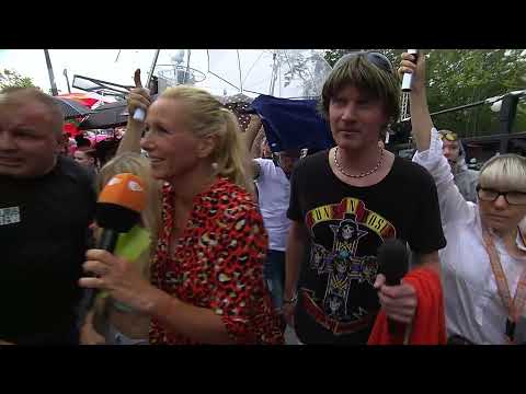 Evakuierung wegen Gewitter, ZDF-Fernsehgarten (28.07.2019)
