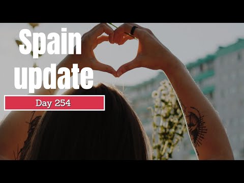 Spain update day 254 - At last some peaceful protests
