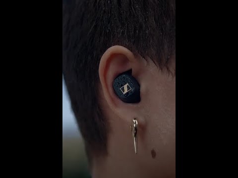 Belaidės ausinės Sennheiser CX200 Sport, True Juodos video