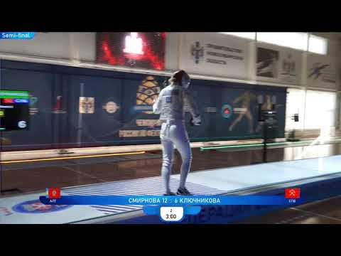 Чемпионат России 2021, СЖЛ Т4 Ключникова - Смирнова