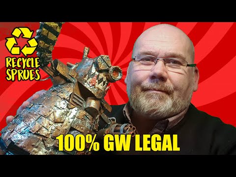 Turn Warhammer 40k Sprues into an Ork Stompa