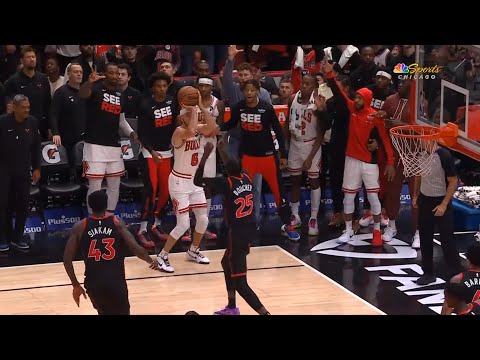 Alex Caruso hits crazy game winner from 3 in OT vs Raptors