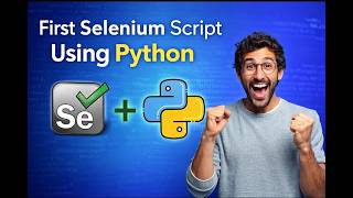 Selenium 4 with Python – First Automation Script for Beginners #selenium #python #automationtesting