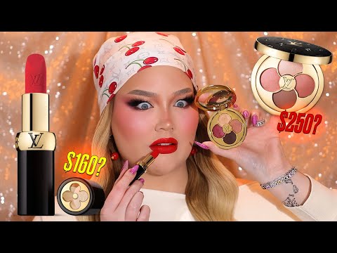 Louis Vuitton.. are you serious? 😳 $250 Eyeshadow + $160 Lipstick - THE TRUTH! | NikkieTutorials