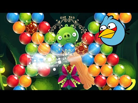 AB POP Angry Birds Level 340-342 game play hard level Win Win with high score!