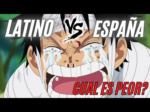 ESPAÑOL ESPAÑA VS LATINO DOBLAJE ONE PIECE | ¿ALGUIEN GANARA
