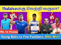 ️Tamil Thalaivas Vs Bengal Warriorz Preview PKL 12 Match Updates Bengaluru Vs Jaipur