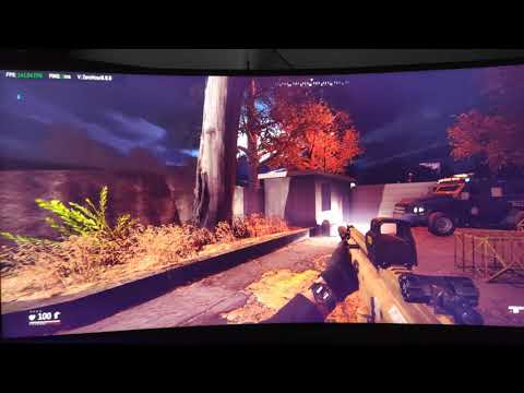 teste Smearing painel VA (GIGABYTE  G34WQC)