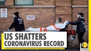 US shatters Coronavirus record with over 77,000 COVID-19 cases | World News | Donald Trump - Download this Video in MP3, M4A, WEBM, MP4, 3GP