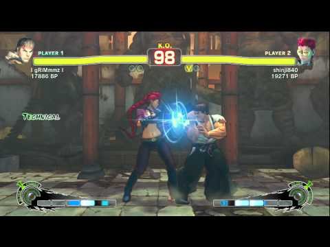 SSF4: gRiMmmz (Ryu) VS shinji (Viper)