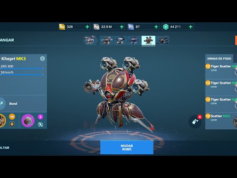 War Robots Game Play #4 - Khepri Scatter