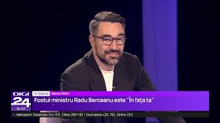 În fața ta cu Radu Berceanu: „Reforma companiilor de stat nu trebuia scoasă acum”