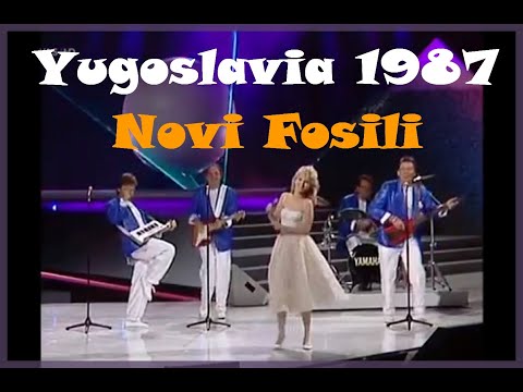 1987 Yugoslavia: Novi Fosili - Ja sam za ples (4th place at Eurovision in Brussels) with SUBTITLES