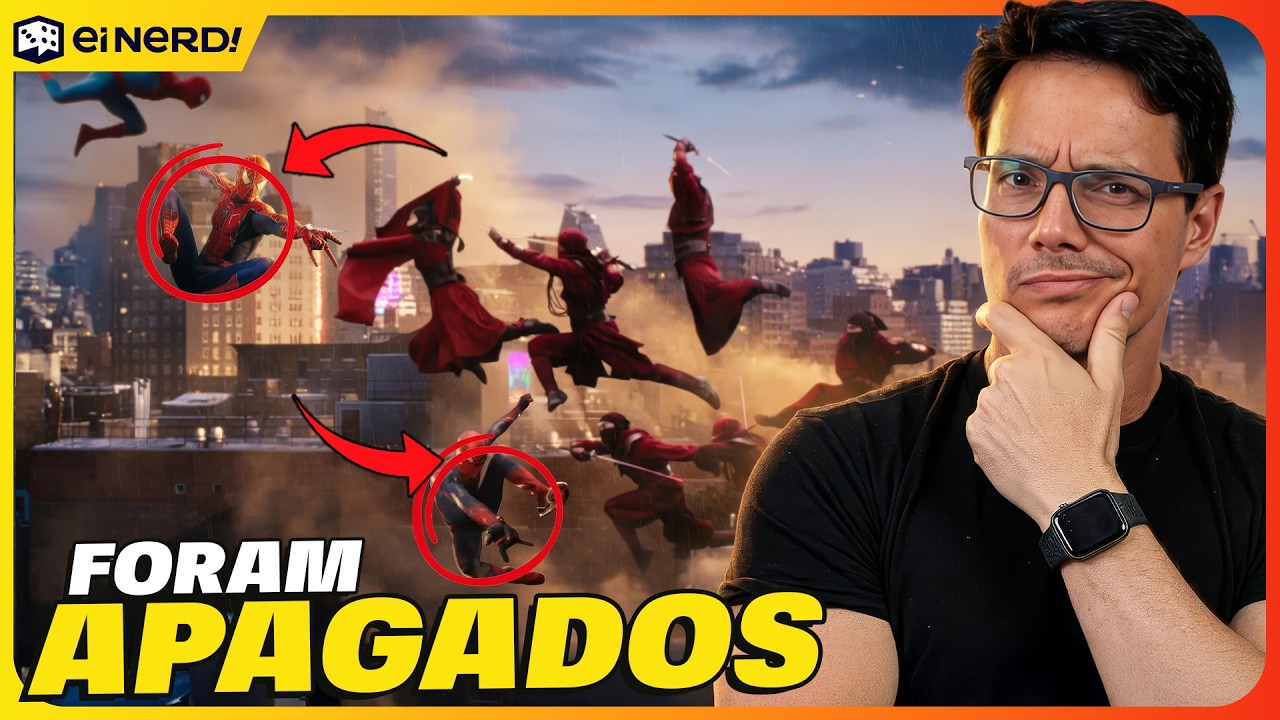 ANDREW GARFIELD E TOBEY MAGUIRE APAGADOS DO TRAILER DE HOMEM ARANHA 4?